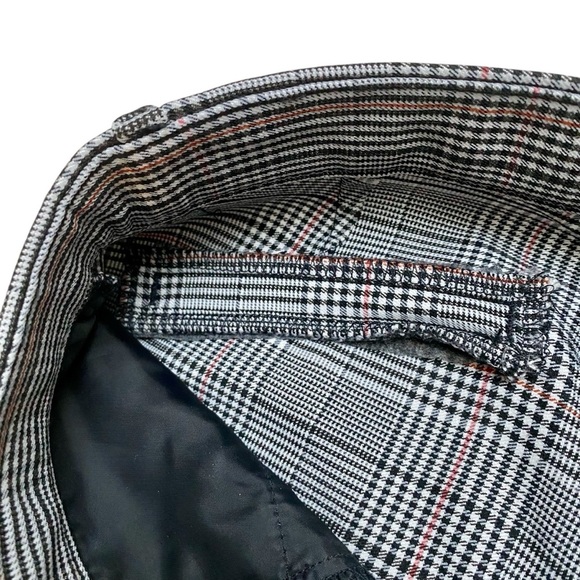 Gap Signature Skinny Ankle Pants Size 4 Plaid Check Stretch Work Trousers - Picture 10 of 11